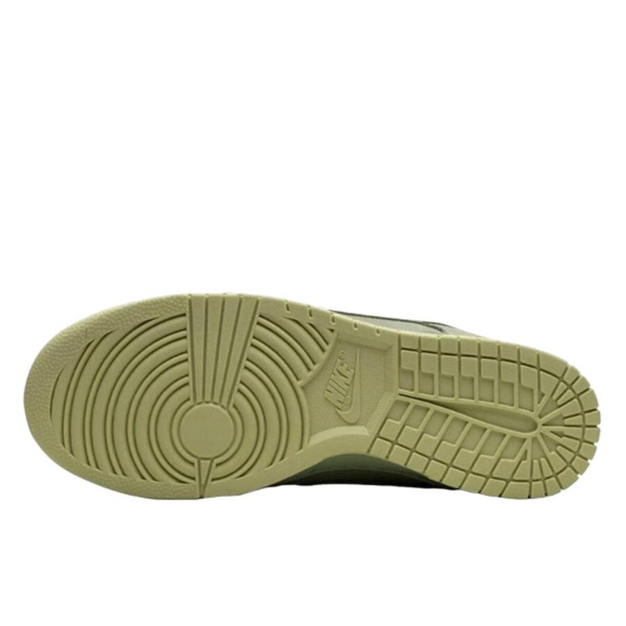 NIKE Кроссовки Dunk Low Retro Premium Oil Green Olive Aura — фото 4