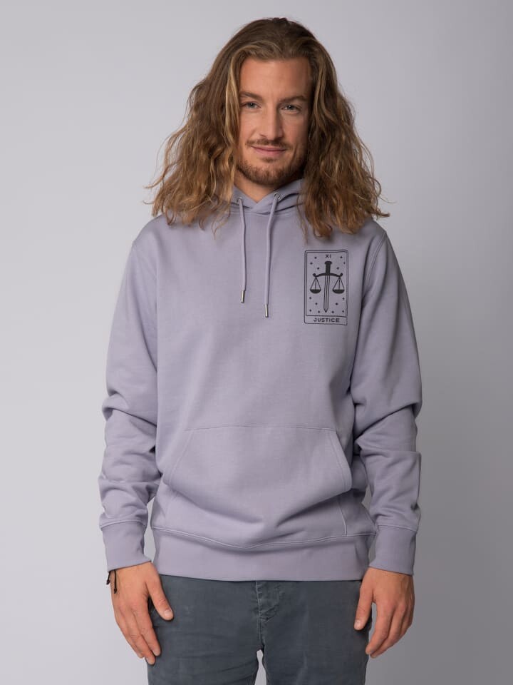 

Толстовка wat Apparel Sweatshirt Tarot Justice, цвет Lavender