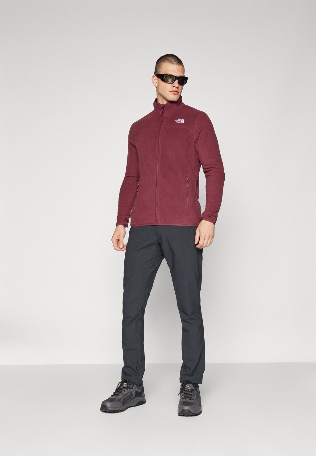 

Флисовая куртка 100 GLACIER FULL ZIP The North Face, темно-красный