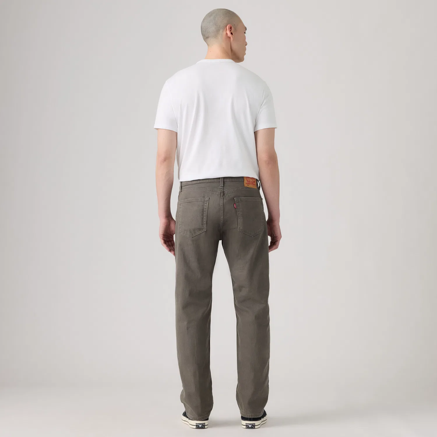 Мужские джинсы Levi's 505 Regular Fit, серый — фото 3