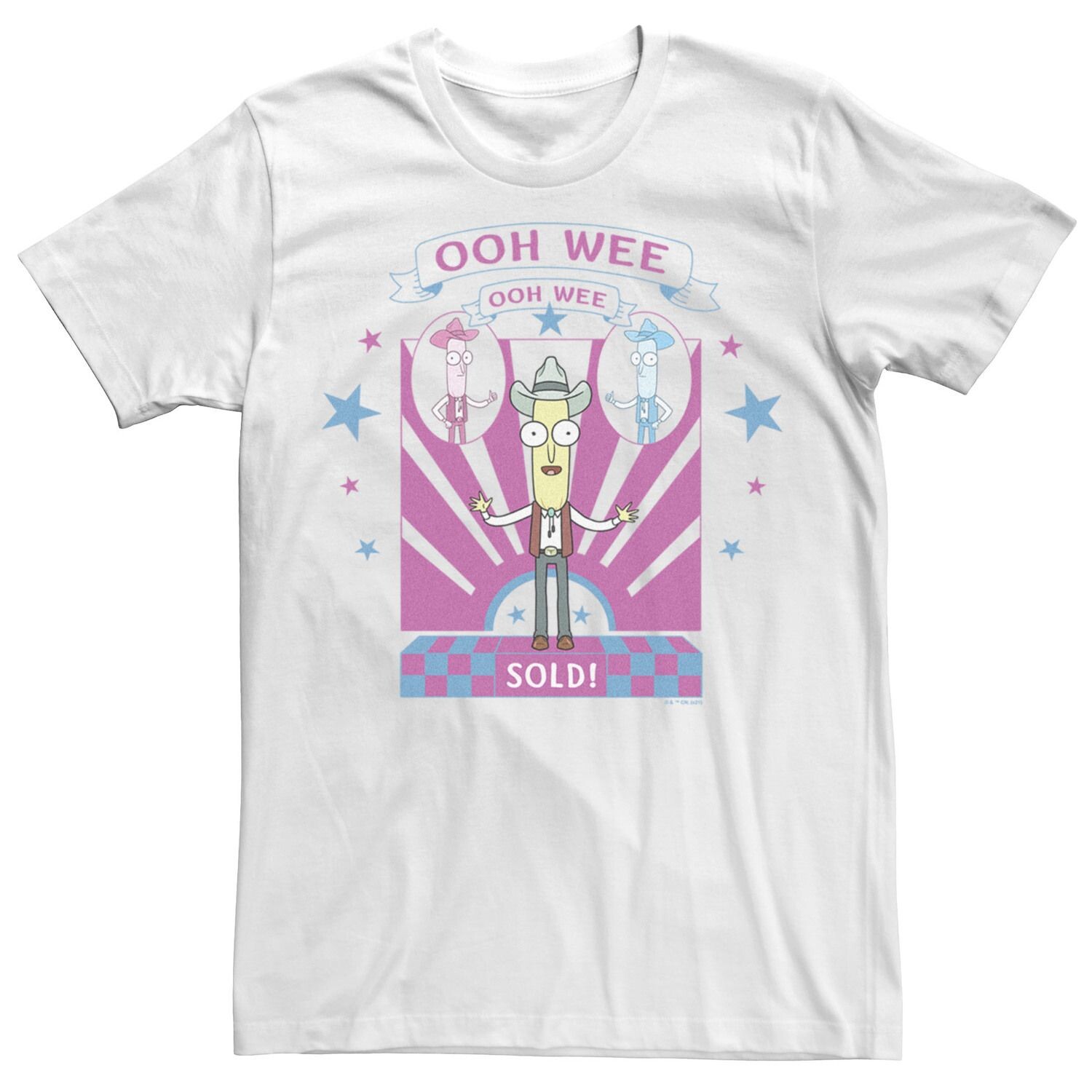 

Мужская футболка с портретом Rick & Morty OOH WEE Sold Licensed Character