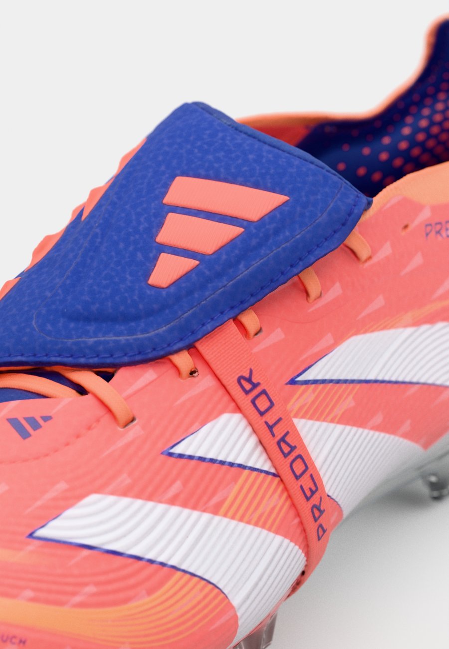 Кроссовки Adidas Performance PREDATOR ELITE FOLD-OVER TONGUE SOFT GROUND FOOTBALL BOOTS, Signal Coral/Footwear White/Beam Orange/Coral — фото 3