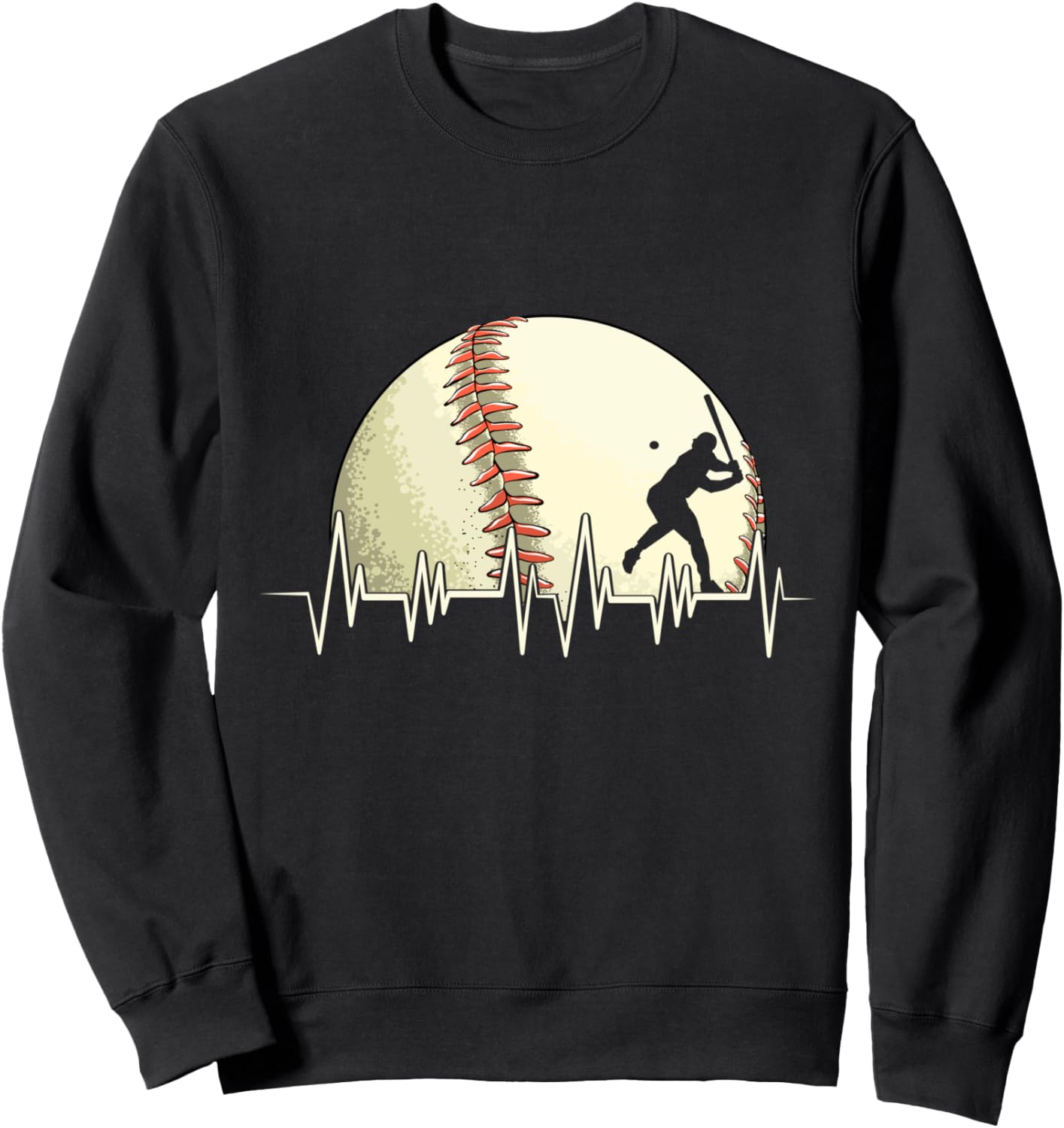 

Забавная толстовка для детей с винтажным изображением бейсбольного мяча и сердцебиения, черная Funny Baseball Lover Gifts For Men Boys Women, Черный, Забавная толстовка для детей с винтажным изображением бейсбольного мяча и сердцебиения, черная Funny Base