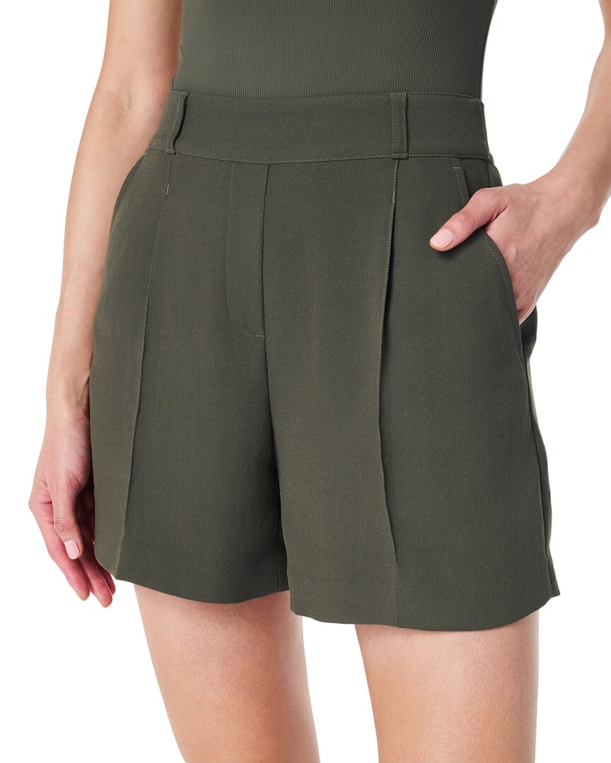 

Свободные шорты-брюки SPANX Carefree Crepe, зеленый