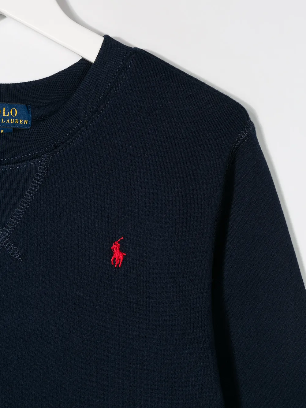 Толстовка с логотипом POLO RALPH LAUREN KIDS, синий — фото 3