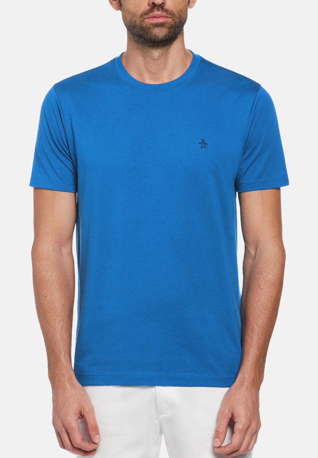 

Базовая футболка EMBROIDERED LOGO Original Penguin, синий