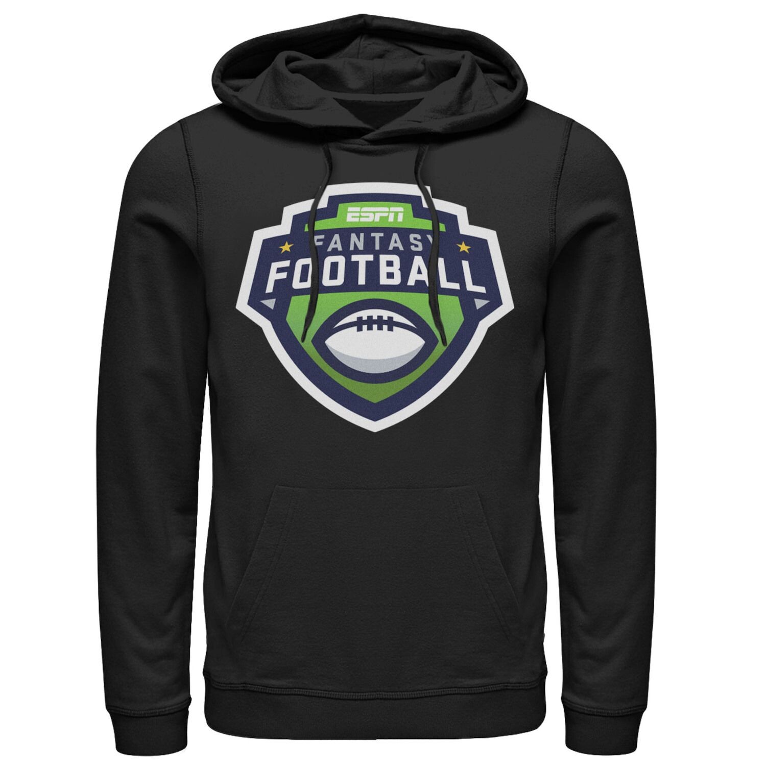 

Мужская толстовка с логотипом на груди ESPN Fantasy Football слева Licensed Character