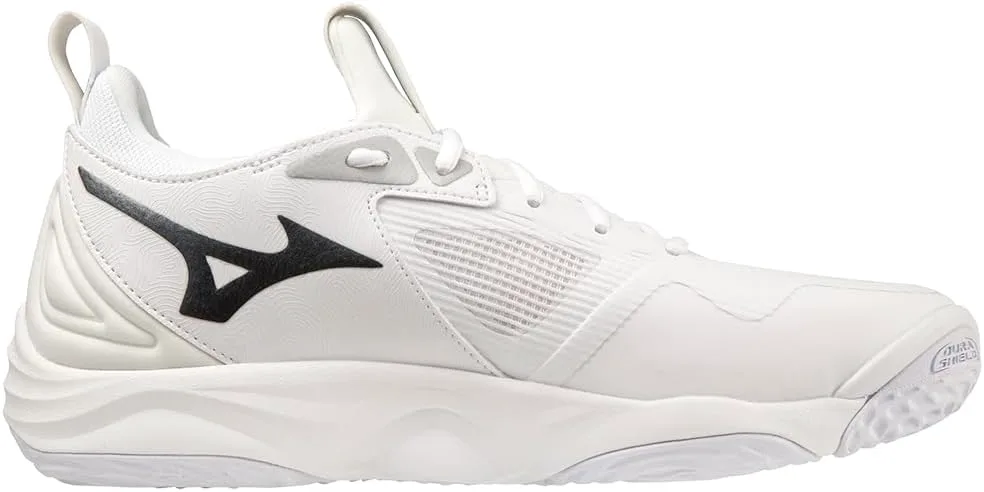 Мужские волейбольные кроссовки Mizuno Wave Momentum 3, белый/черный — фото 3