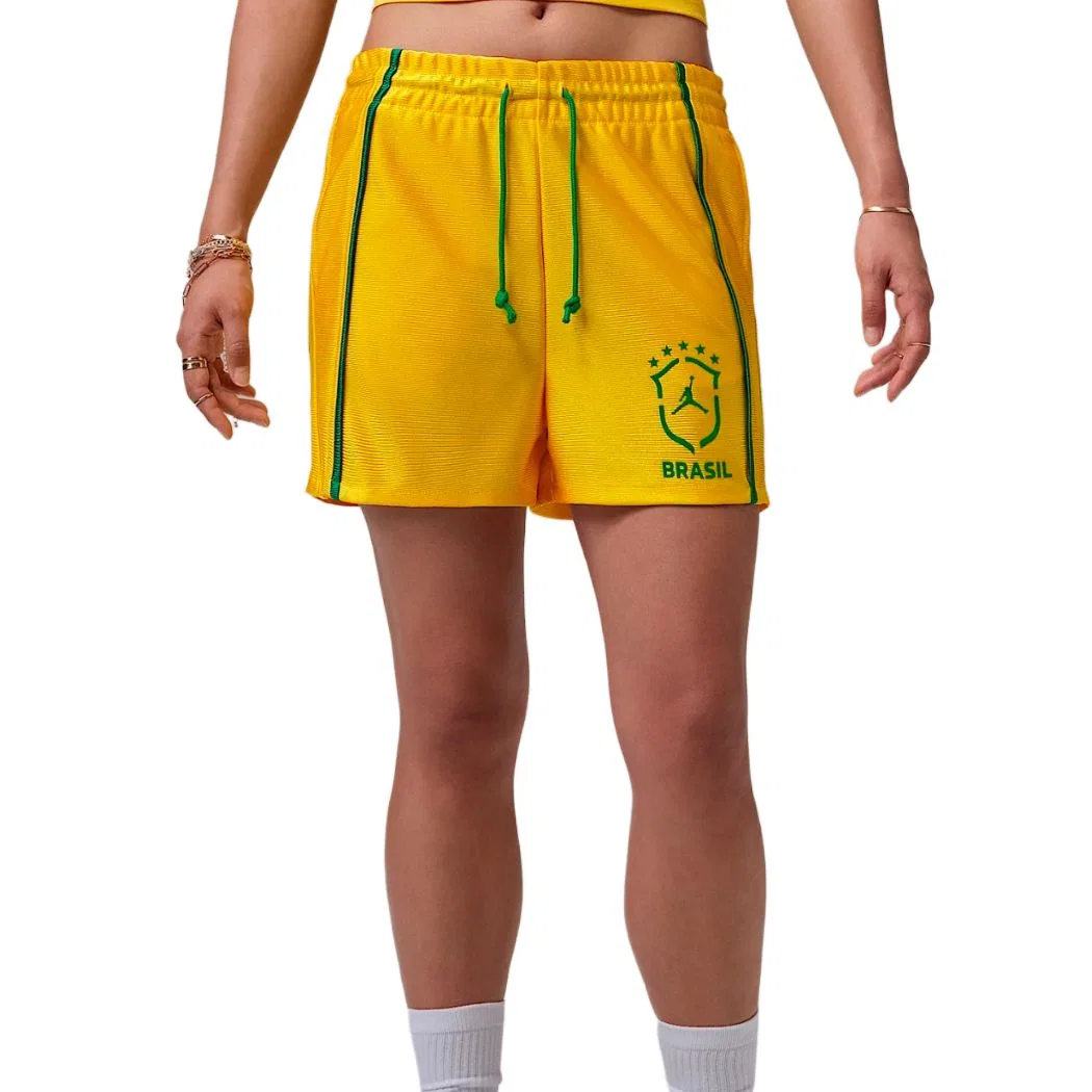 Шорты повседневные Campus Chestnut Yellow/Lucky Green Jordan