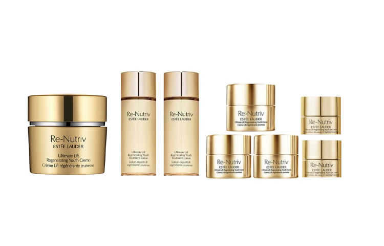 ESTEE LAUDER Yashilandai White Gold крем для лица увлажняющий и питающий набор из 5 предметов/набор из 8 предметов — фото 3