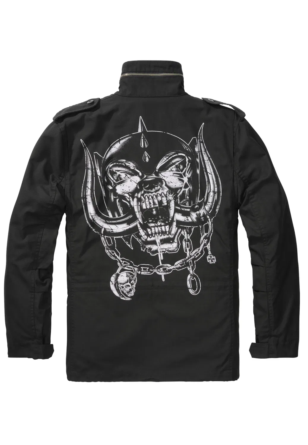 Парка с принтом Motörhead, Brandit, черный — фото 2
