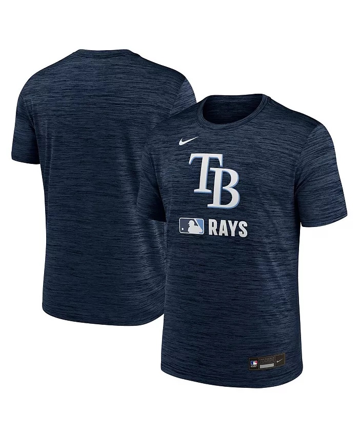 

Мужская футболка для тренировок Tampa Bay Rays Authentic Collection Velocity Performance в синем цвете Nike