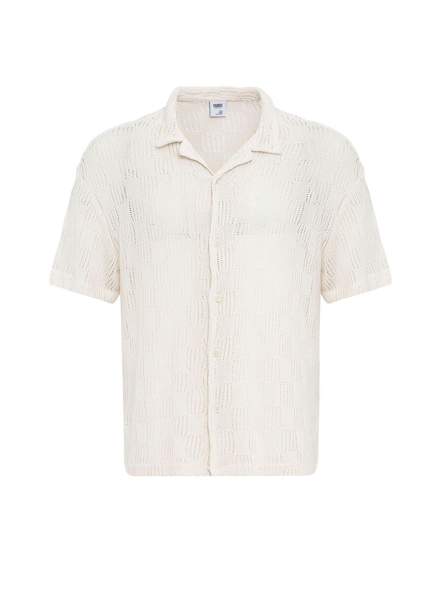 

Рубашка на пуговицах Comfort fit VAMOS CLO Cowslip, песочный