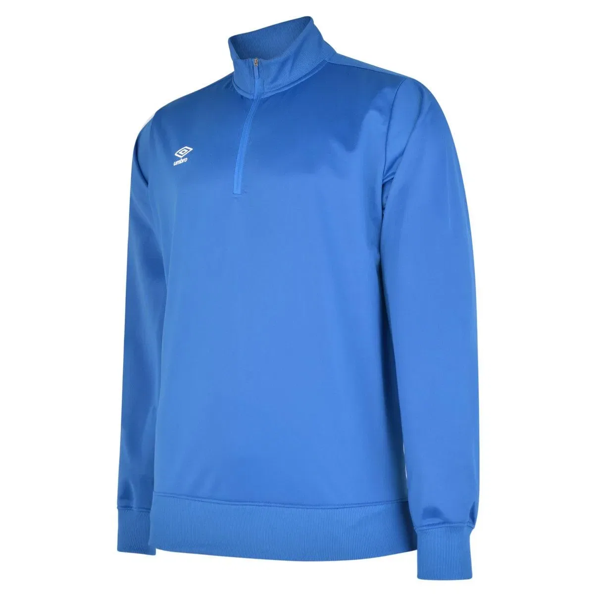 Худи-свитшот с полузастежкой Umbro, синий