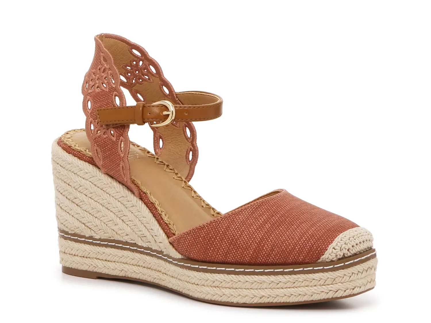 Сандалии Narri Espadrille Wedge Sandal Crown Vintage, цвет terracotta