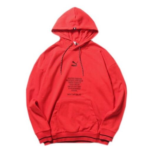 

Толстовка tfs logo printing red Puma, красный