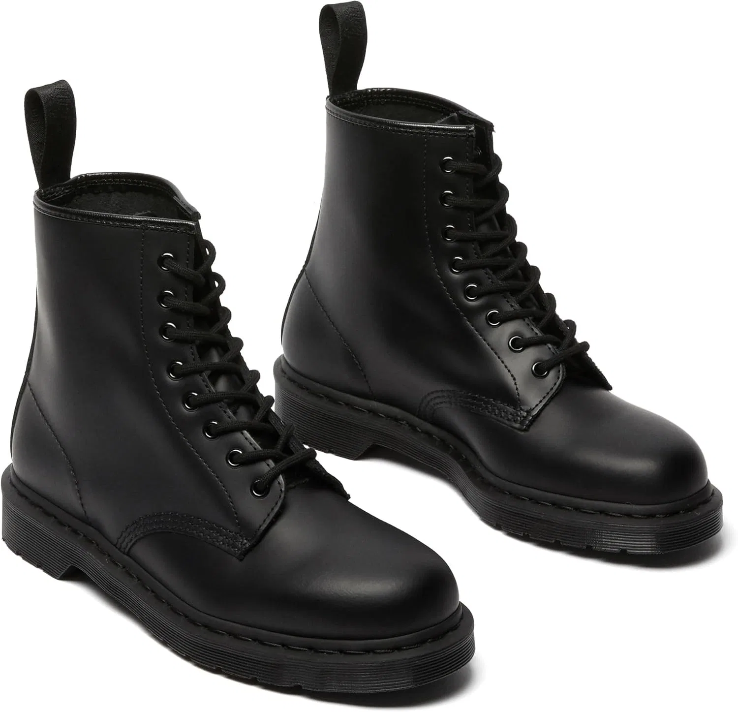 Ботинки Dr. Martens Mono Unisex Adult Combat Boots, гладкие, 1460, Black — фото 3