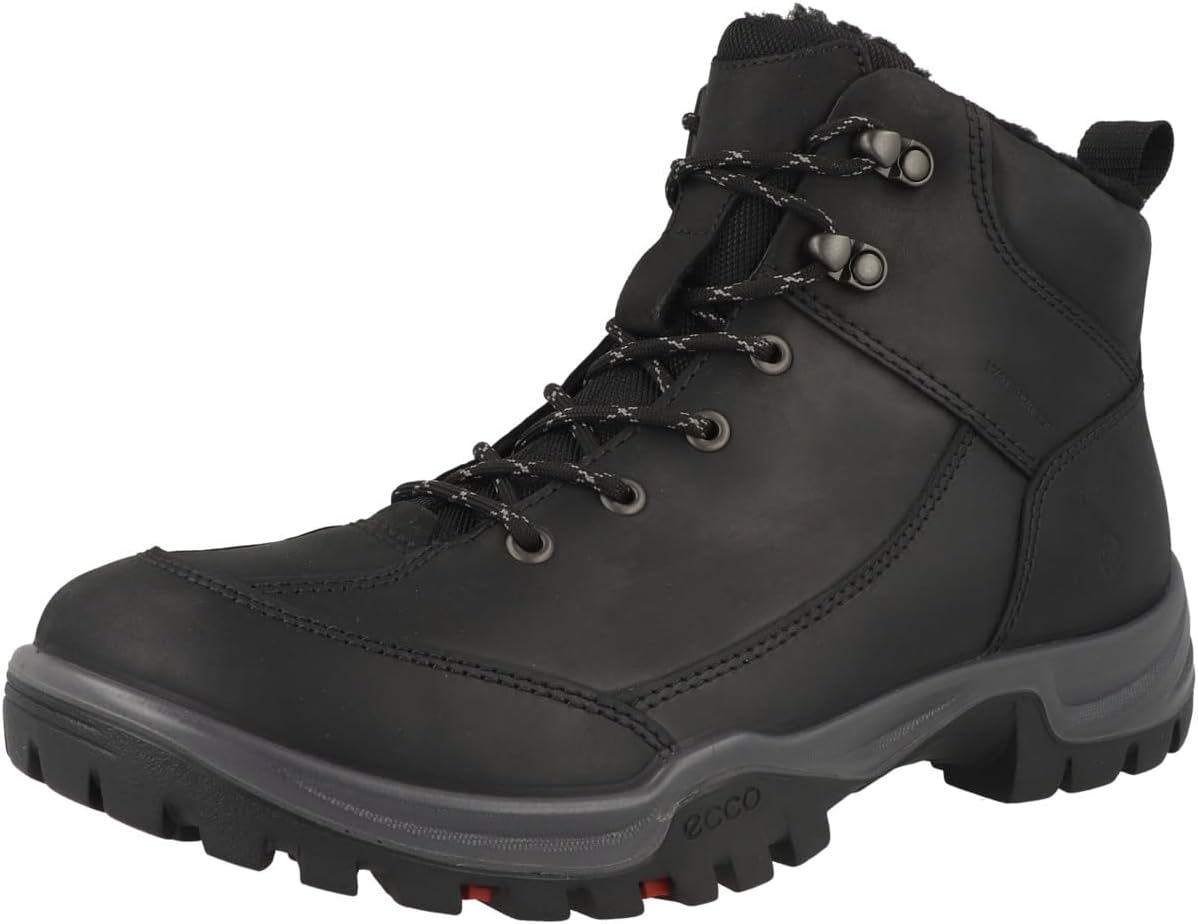 Мужские ботинки ECCO Expedition III Mid Waterproof с теплой подкладкой, черный — фото 4