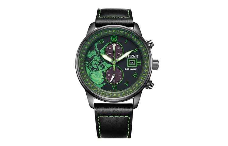 

CITIZEN Часы Ecology Drive Collection Solar Quartz Movement Cow Leather Strap Watch Men's Watch Green Dial, Green Dial