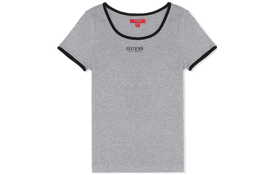 

Футболка женская, цвет серый меланж Guess