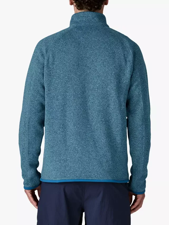 Флисовая куртка Better Sweat с застежкой-молнией на четверть длины Patagonia, Light Blue — фото 3