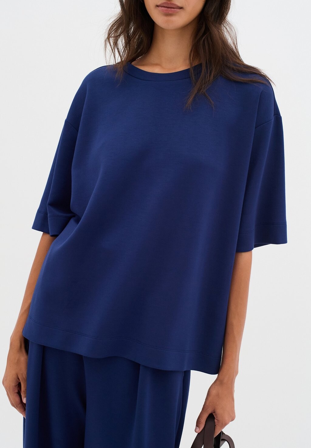 

Базовая футболка PANNIE InWear, темно-синий
