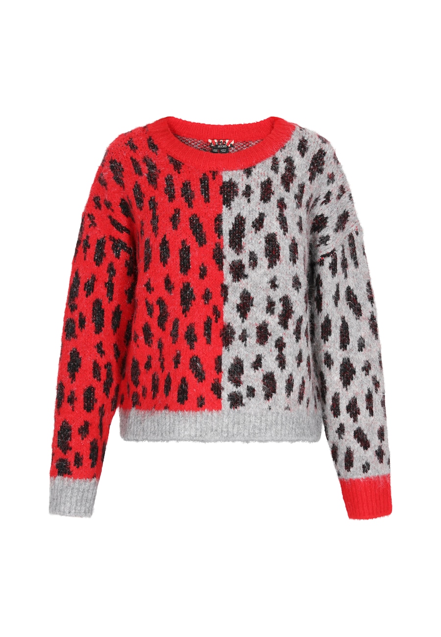 

Свитер myMo ROCKS, Mottled Grey/Mottled Red