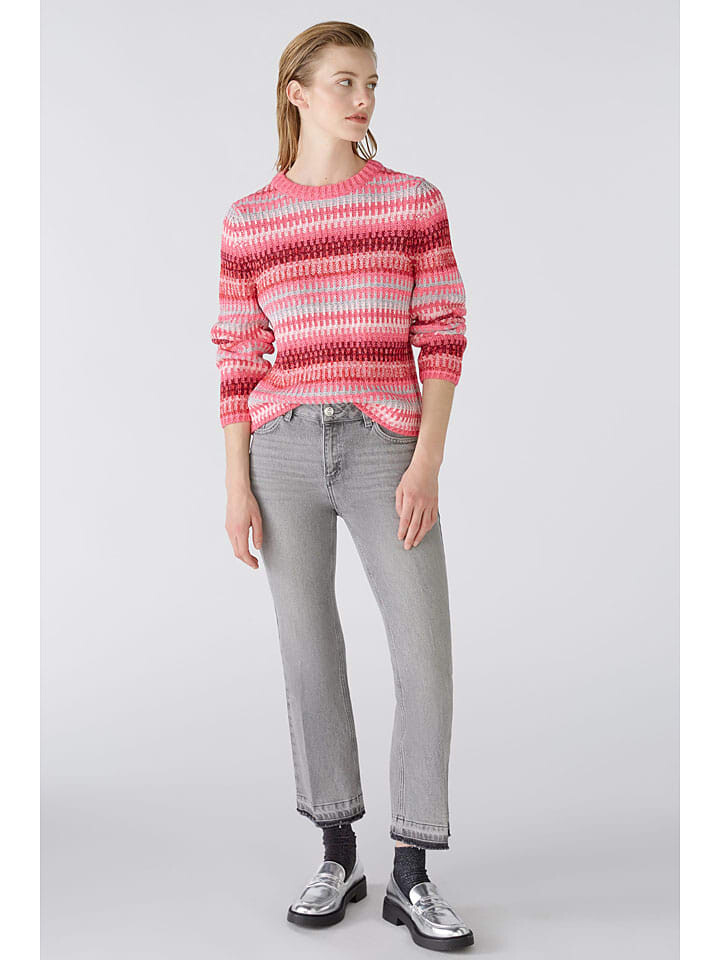 

Пуловер Oui Pullover, розовый