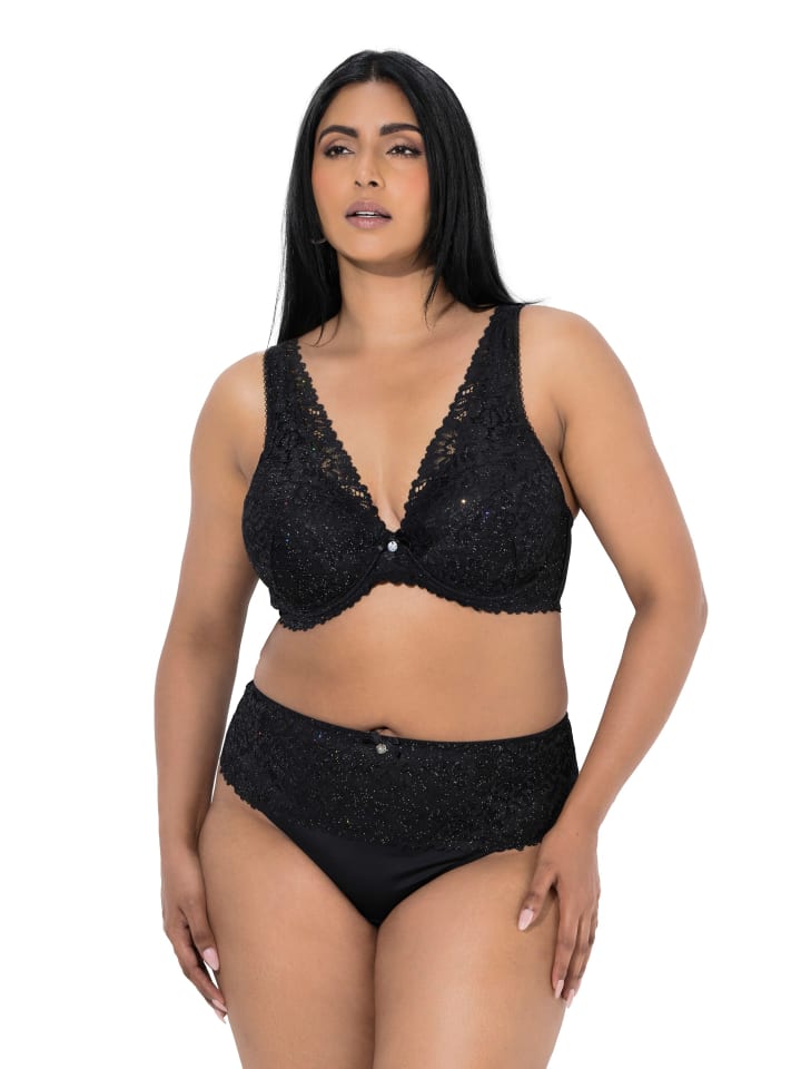 

TruYou Черный бюстгальтер