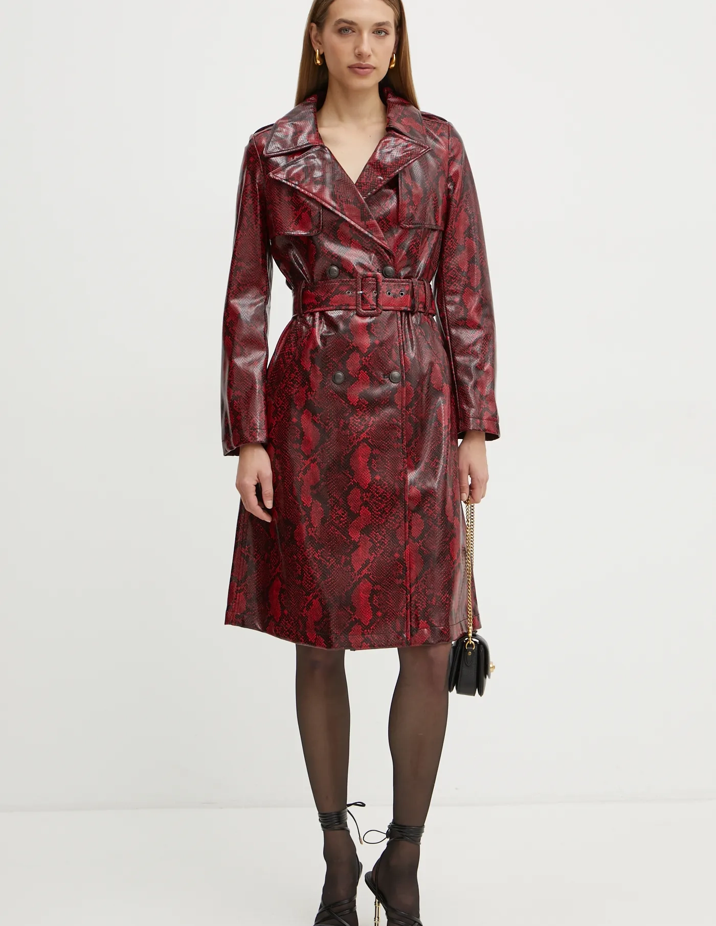 

Тренч BRIANA Guess, красный