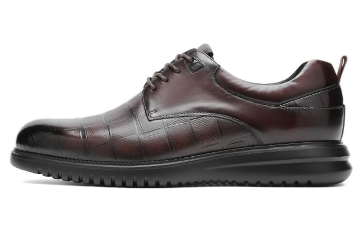 

Туфли Men"s Casual Men Low-Top Brown Aokang