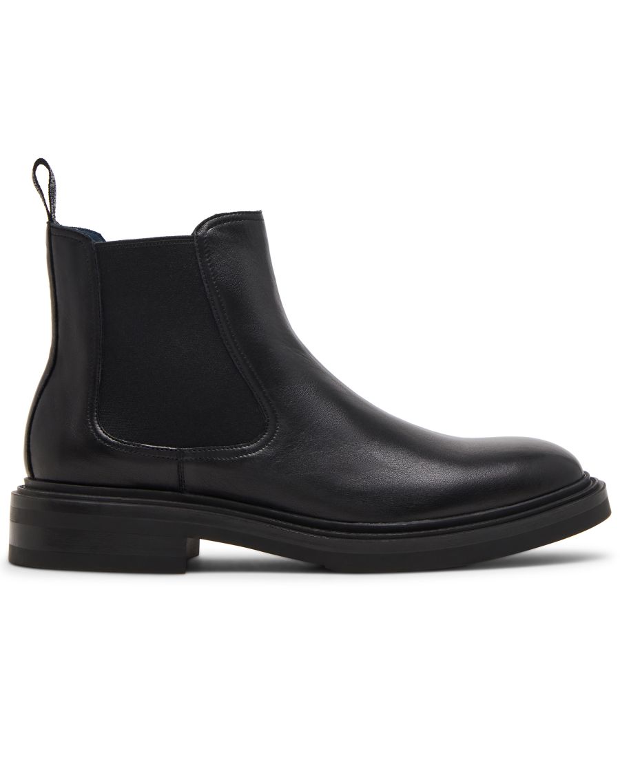 Мужские ботинки-слипоны Hamden Chelsea Steve Madden, Black — фото 2