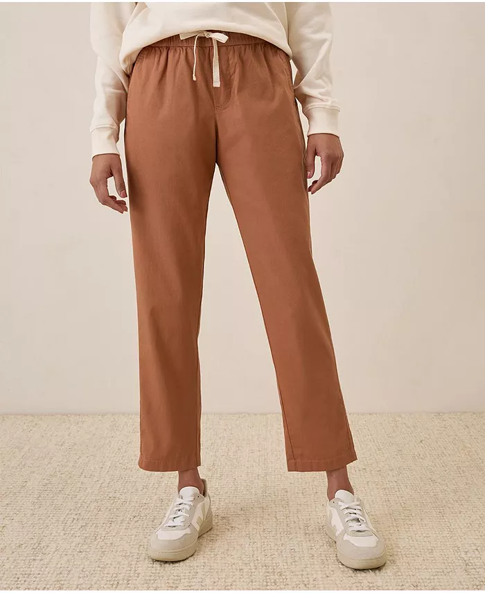

Женские повседневные брюки из органического хлопка Twill Pact, оранжевый