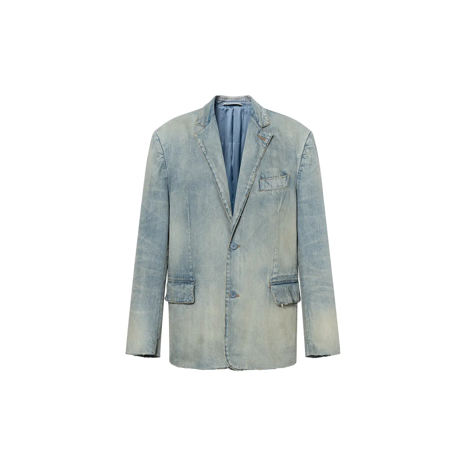 

Balenciaga Женский пиджак классического кроя, Washed Blue