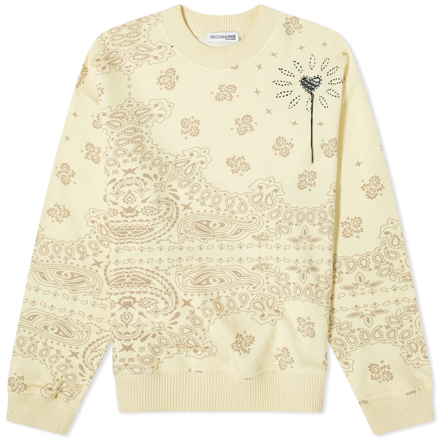 

Толстовка Arizona Love Bandana Print Sweatshirt, белый
