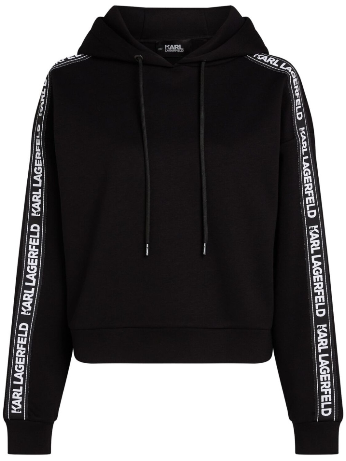 

Karl Lagerfeld худи с логотипом, черный