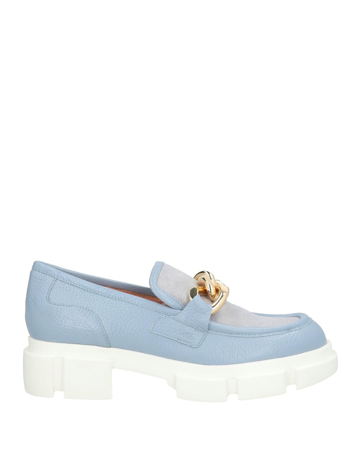 

Лоферы Pollini, голубой