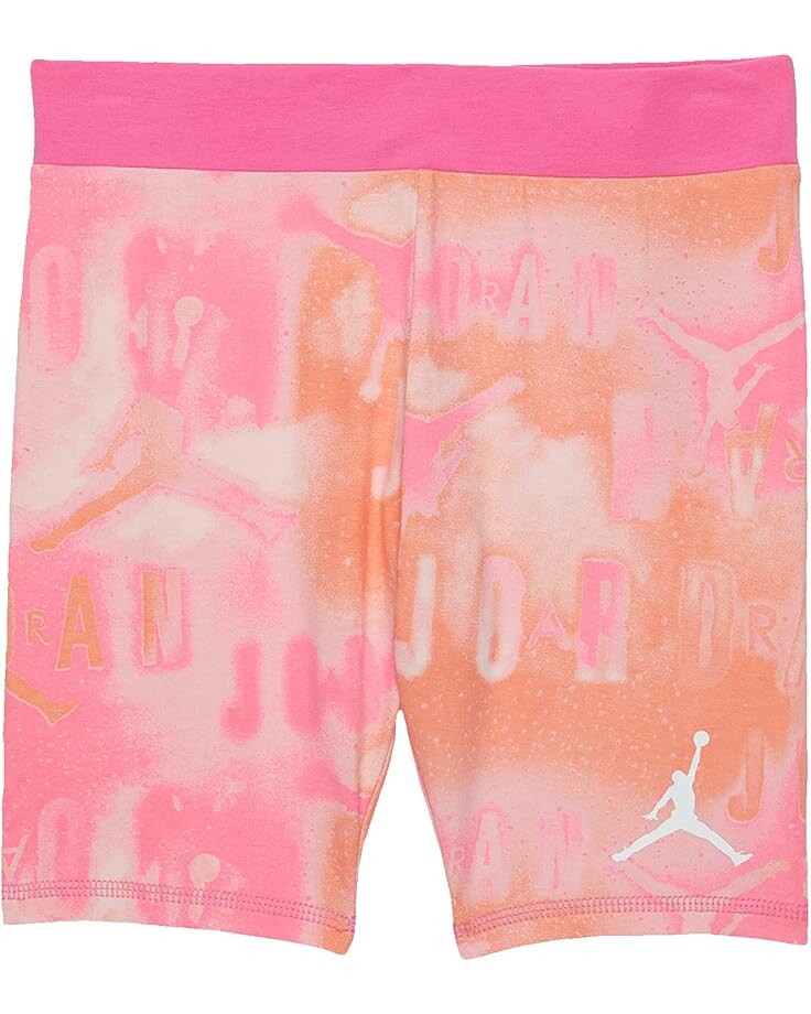 

Шорты Jordan Kids Essentials All Over Print Bike Shorts, цвет Pinksicle