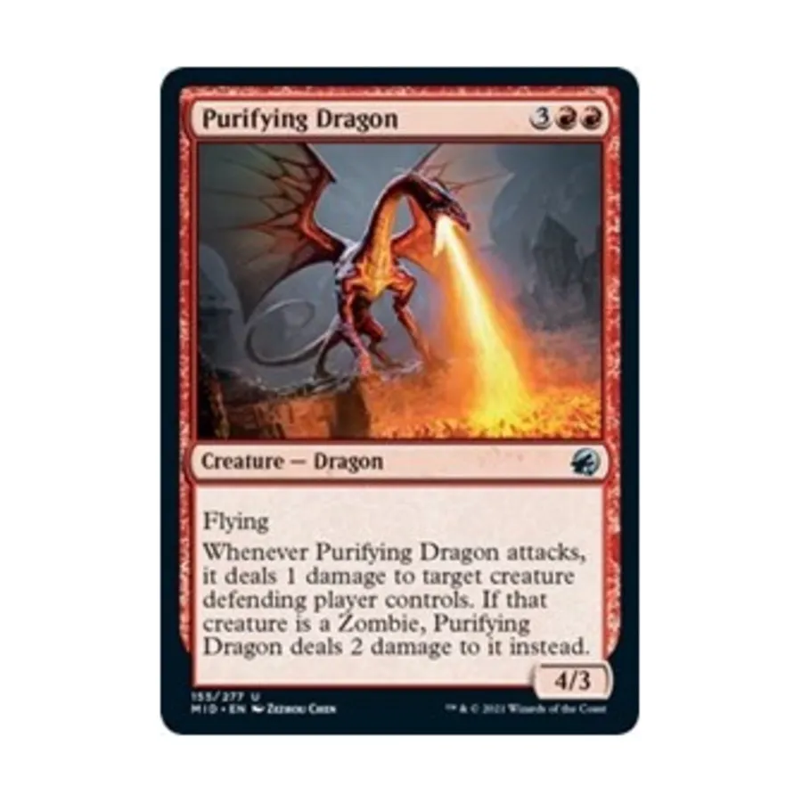 

CCG Очищающий Дракон (U), MTG - Innistrad - Midnight Hunt