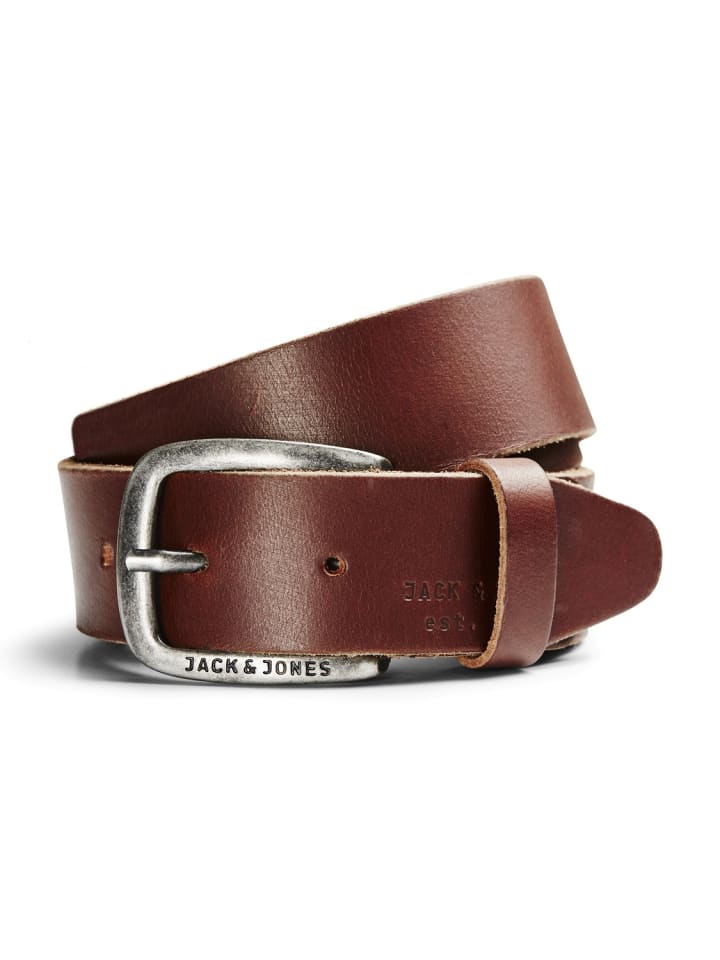 

Ремень Jack & Jones, коричневый
