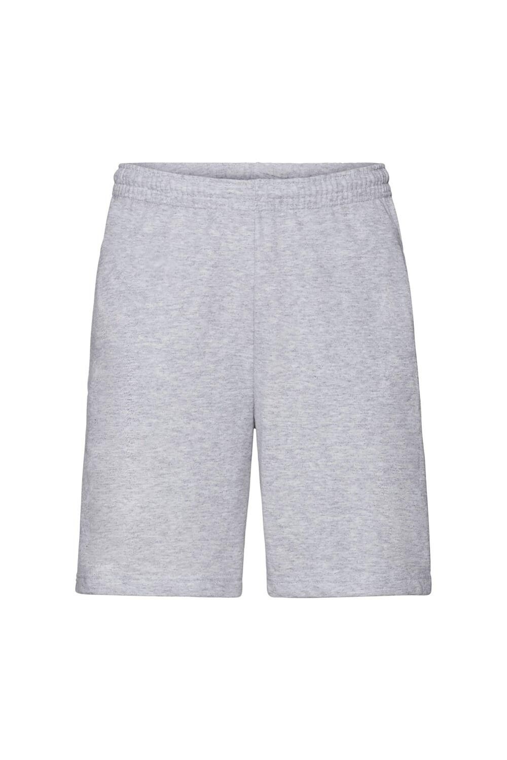 

Легкие повседневные флисовые шорты (240 GSM) Fruit of the Loom, серый