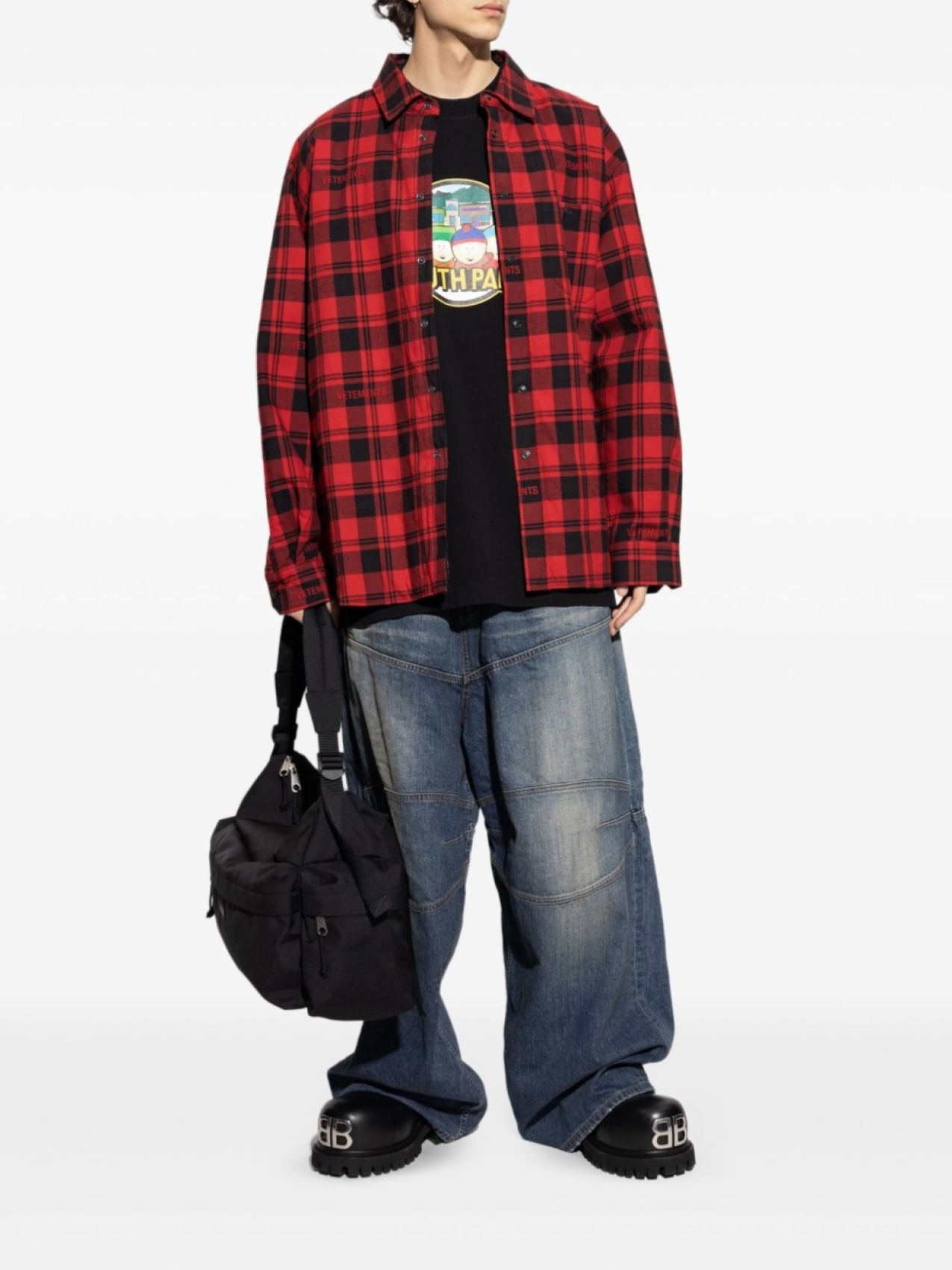 VETEMENTS футболка из коллаборации с South Park, черный — фото 2