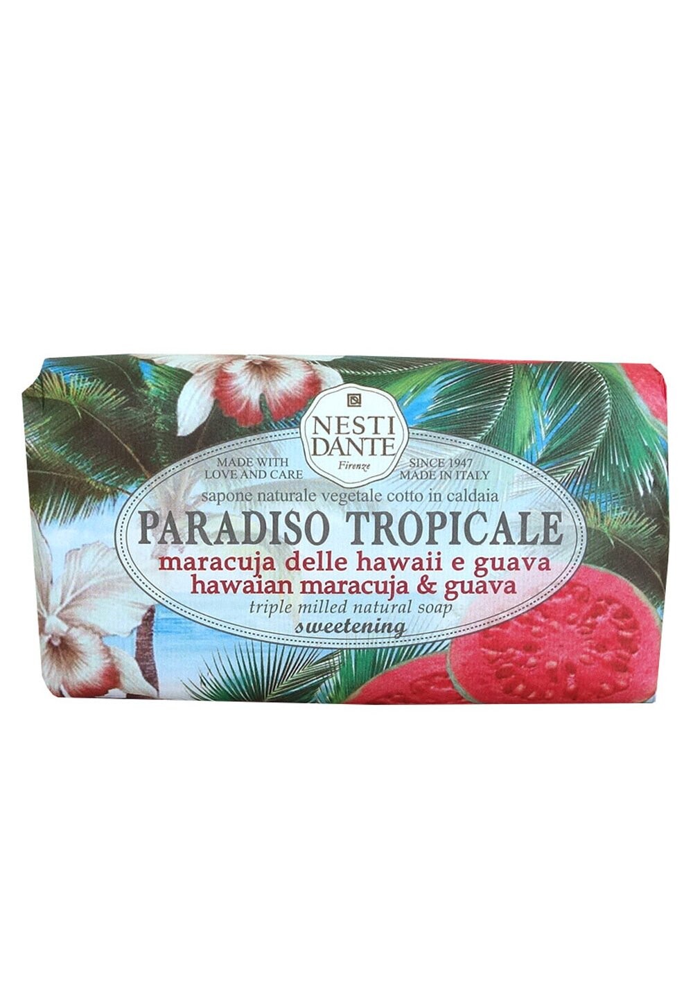 

Мыло TROPIC HAWAIIAN MARACUJA GUAVA Nesti Dante, цвет weiß