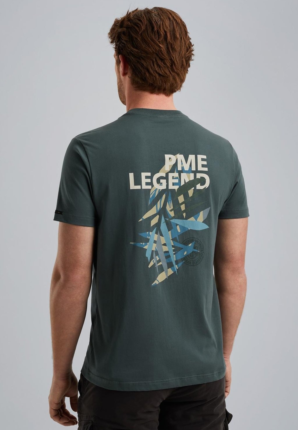 

Футболка с принтом MIT ARTWORK PME Legend, сине-серый