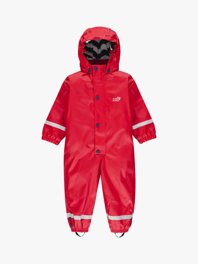 

Детский водонепроницаемый комбинезон с флисовой подкладкой Muddy Puddles, Red