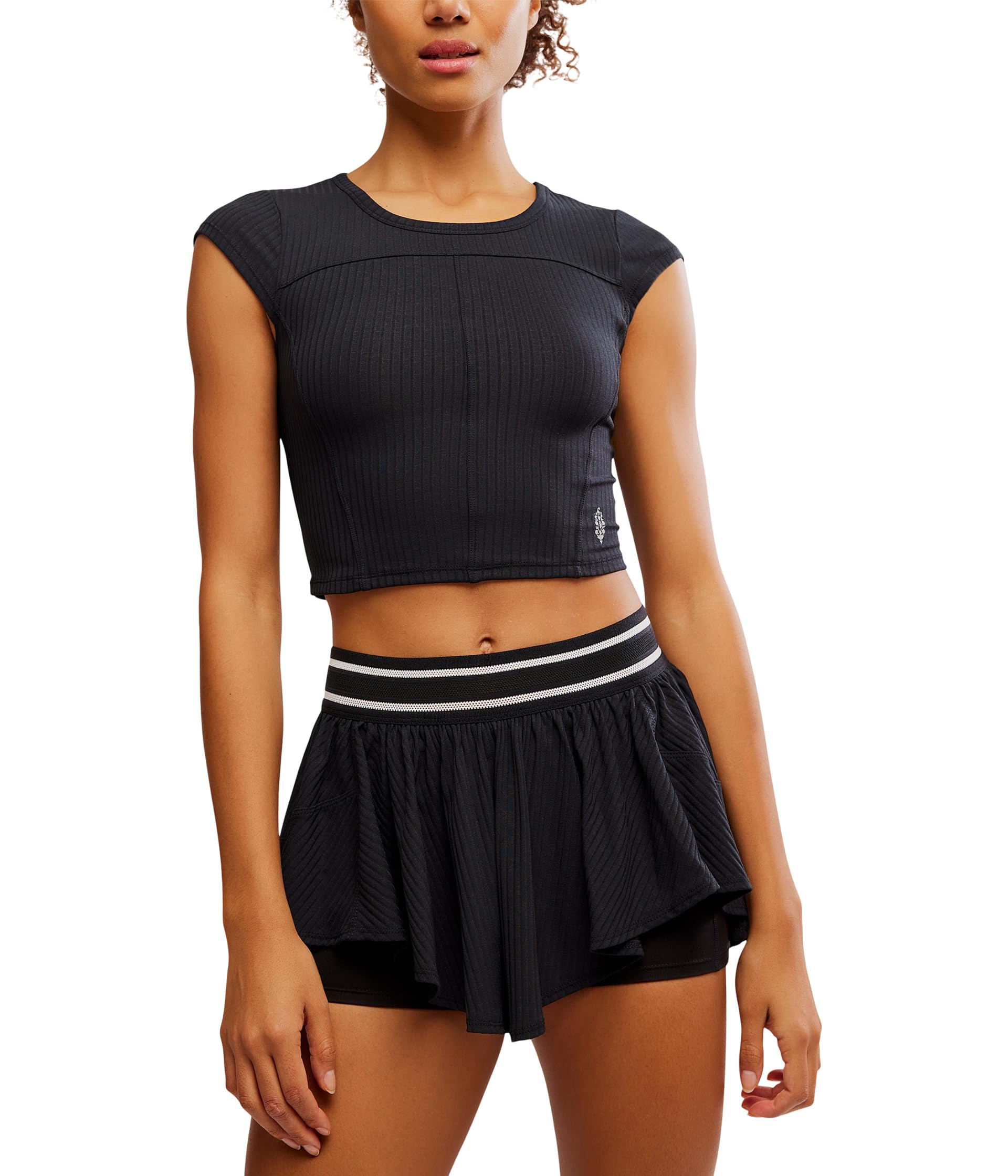 

Футболка FP Movement Tempo Ribbed Baby Tee, черный