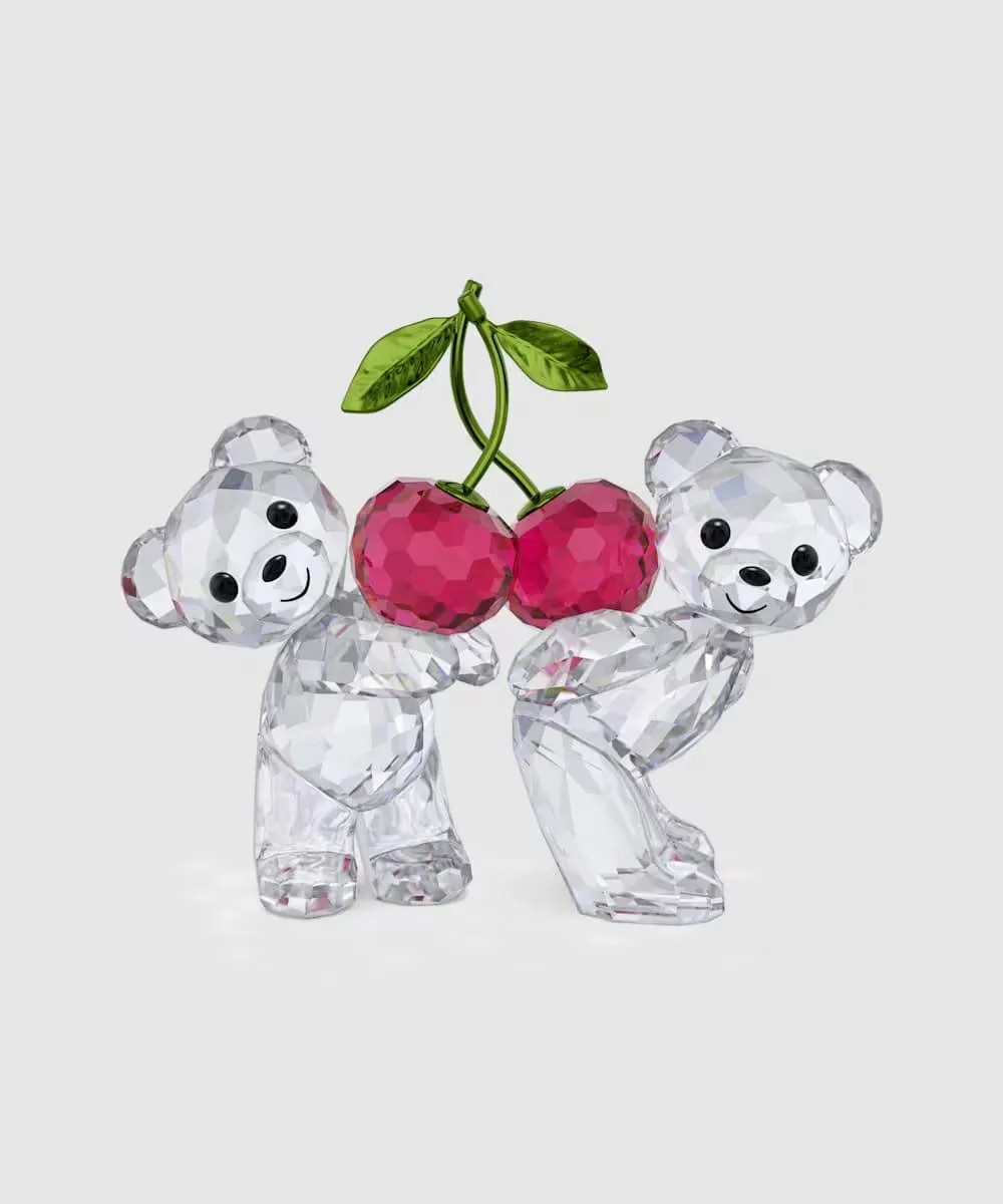 

Декоративная фигурка Swarovski Kris Bear Всегда вместе, красный