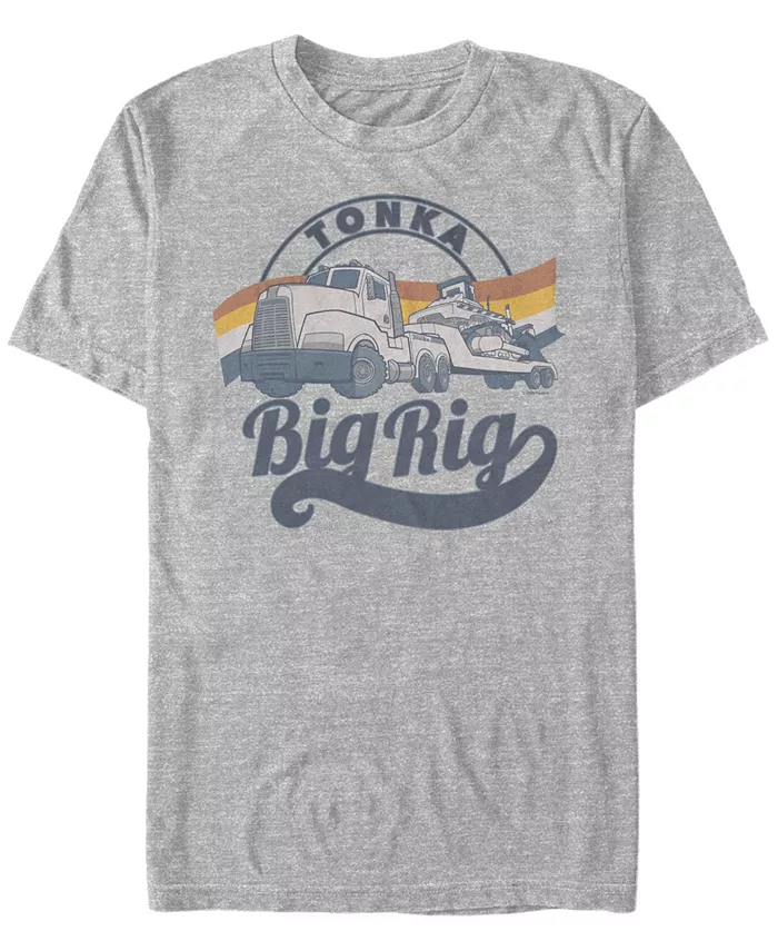

Мужская футболка с коротким рукавом Big Rig Retro Fifth Sun, серый