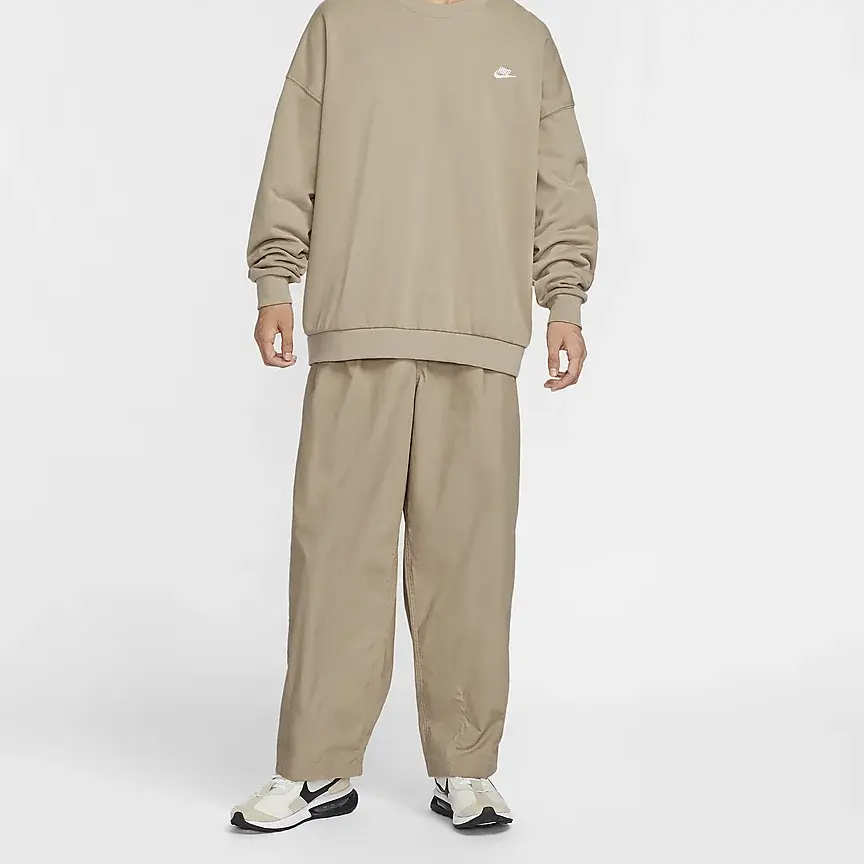 Клубные повседневные брюки мужские цвета хаки Nike, хаки — фото 3