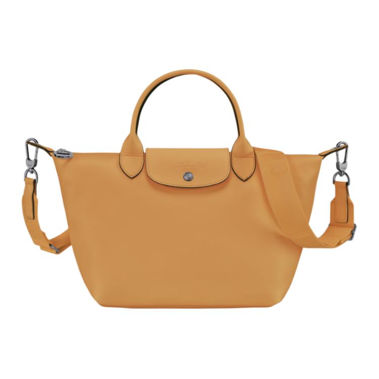 

LONGCHAMP Сумка-шоппер Le Pliage Xtra из коровьей кожи маленькая женская медово-желтая